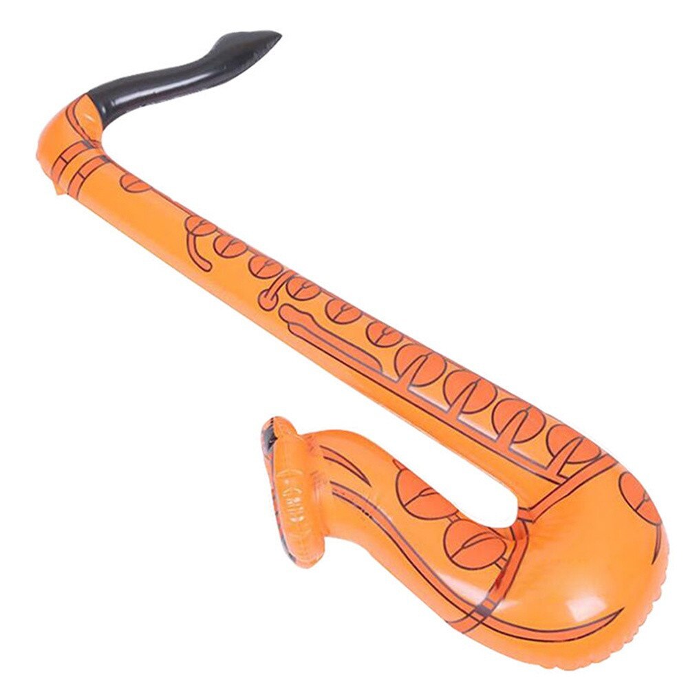 Lustige Aufblasbare Spielzeug Blow Up Rock & Roll Saxophon Disco Party Musik Spielzeug 70 cm Zufällige Farbe