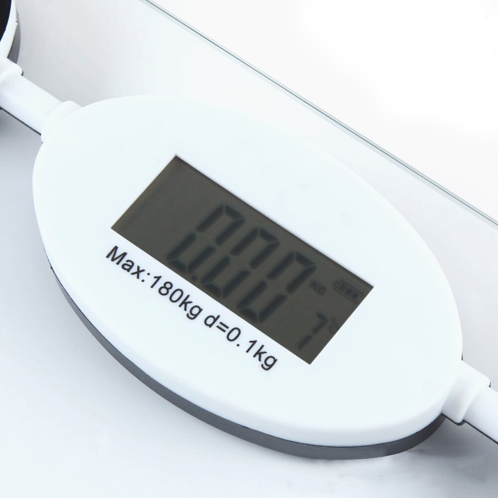Digital Body Weight Bathroom Scale with Step-On Technology and Tempered Right Angle Glass Balance Platform 400lb/180kg 28cm