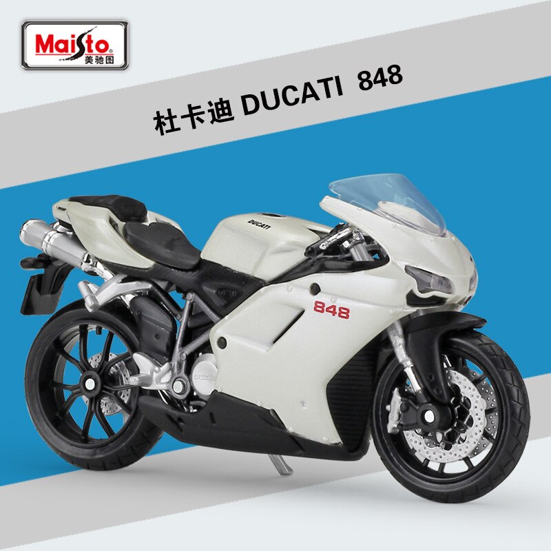 Maisto NUOVO 1:18 DUCATI panigale v4 Pressofuso In Lega Modello di Moto Praticabile Shork-Assorbitore Giocattolo Per I Regali Dei Bambini Toy Collection: 848