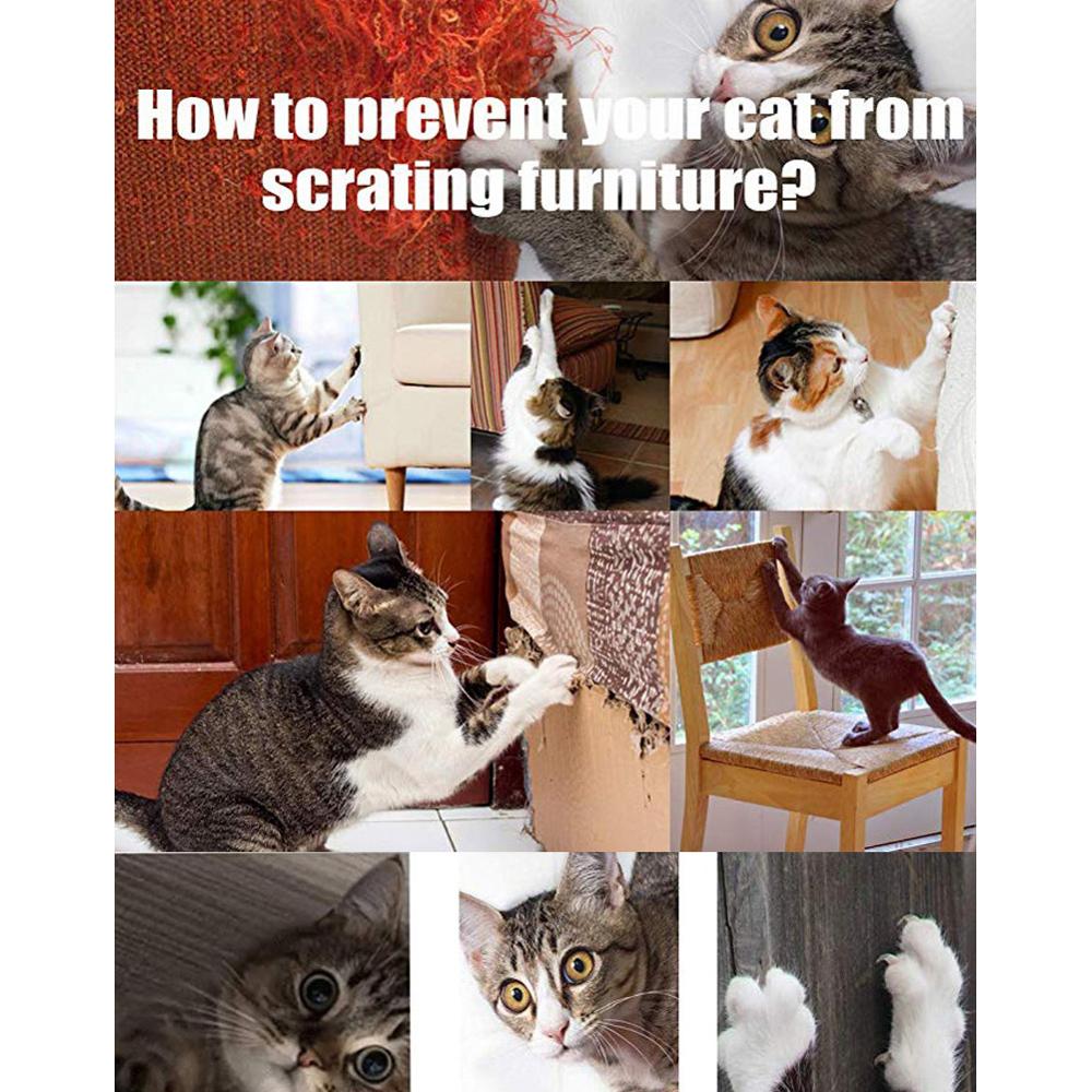 Natürliche Sisal Sofa Schutz Katze kratzen Gremium matt Haustier Spielzeug Haus Möbel Anti-kratzen Haustier Schleifen Klaue Kratzen Post