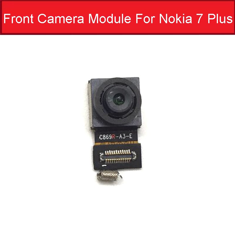 Grande Parte Posteriore Della Macchina Fotografica per Nokia 7 più 7 più 7 + TA-1046 TA-1055 TA-1062 6 in Difensore centrale telecamera con Cavo a Nastro Della Flessione di Ricambio