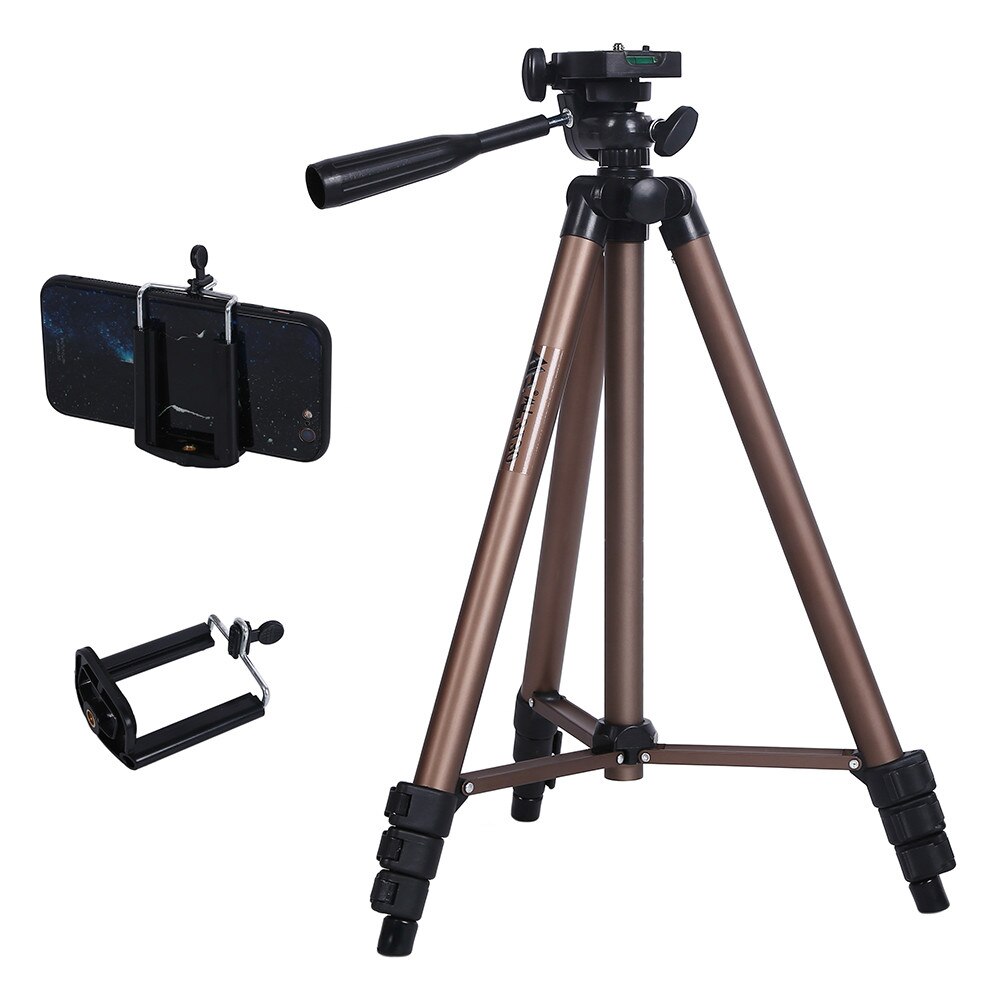 Profesional Metalen Camera Statief Voor Canon Nikon Sony Dslr Camera Camcorder Portable Statief Telefoon Camera Max 120Cm