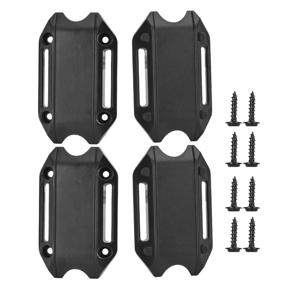 2 sett（ 8 stk ) 25mm motorsykkel kollisjonsstang støtfanger motorvernbeskyttelse til bmw  f800gs f700gs f650gs svart