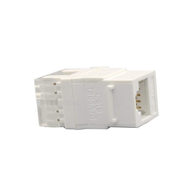 amp katt 6 rj45 -innsats sluttstein-jack  t568a/ b til gigabit-nettverk katt .6 ethernet-kontakt