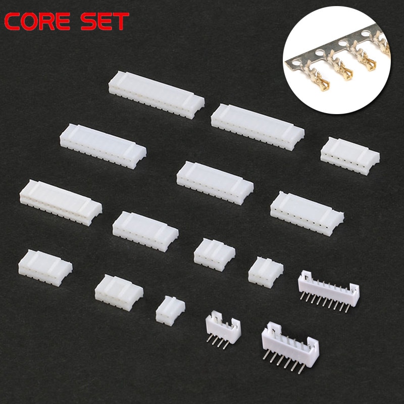 20Sets PH2.0 2/3/4/5/6/7/8/9/10/11/12/13P 2.0mm Pitch Angle needle Seat+Plug+Terminal Terminals Housing Pin Header Connector