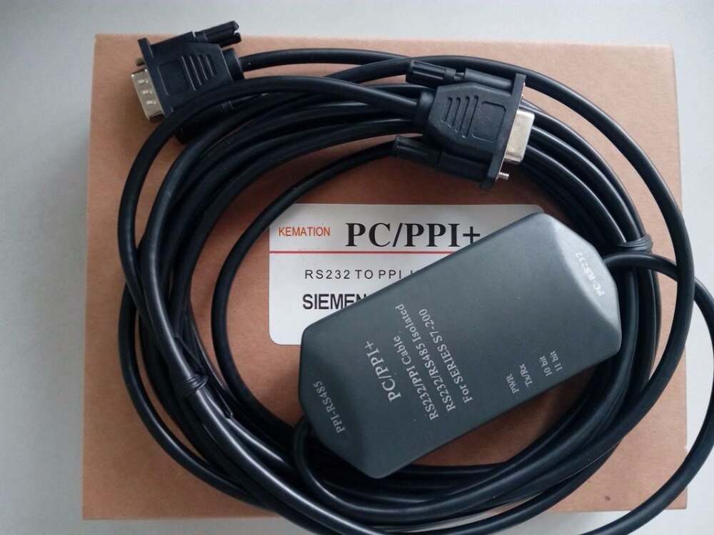 1pc PC/PPI+ optoelectronic isolated PC/PPI 6ES7 901-3CB30- 0XA0 S7-200 Program Cable PC-PPI+ PCPPI+