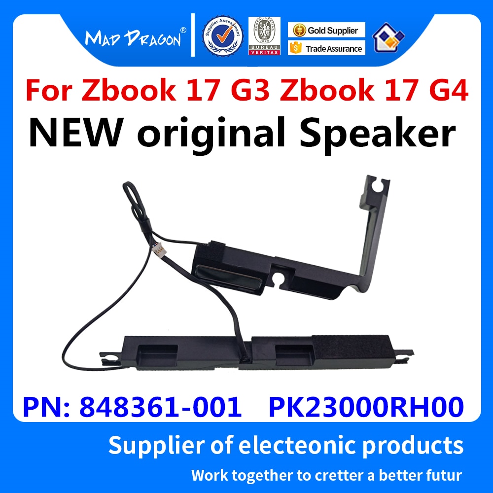 Originele Laptop Speakers Links Rechts Vervanging Luidsprekers Voor Hp Zbook 17 G3 Zbook 17 G4 Speakers 848361-001 PK23000RH00