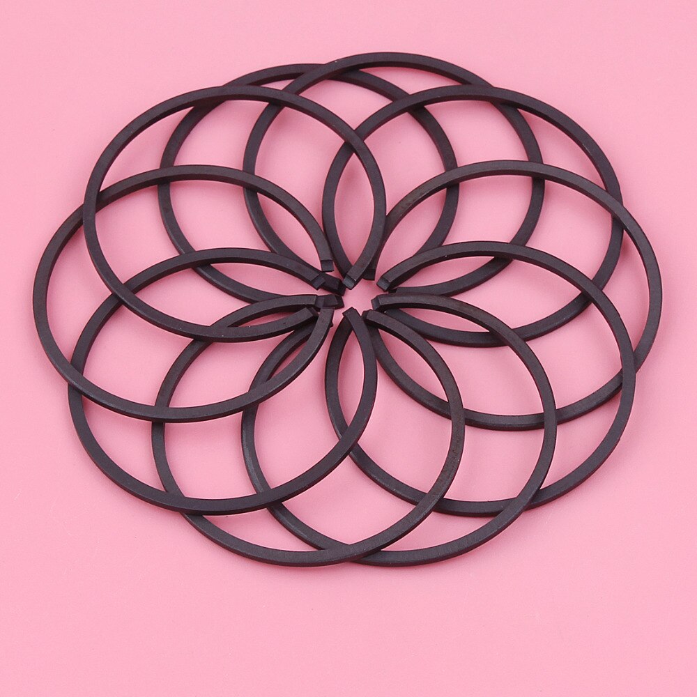 10 kpl/erä männänrengas ryobi shindaiwa  b45 solo 140 robin  nb411 kiinalainen 1 e 40fp-3 z 3-5 trimmeri raivaussaha moottori 40mm x 1.5mm