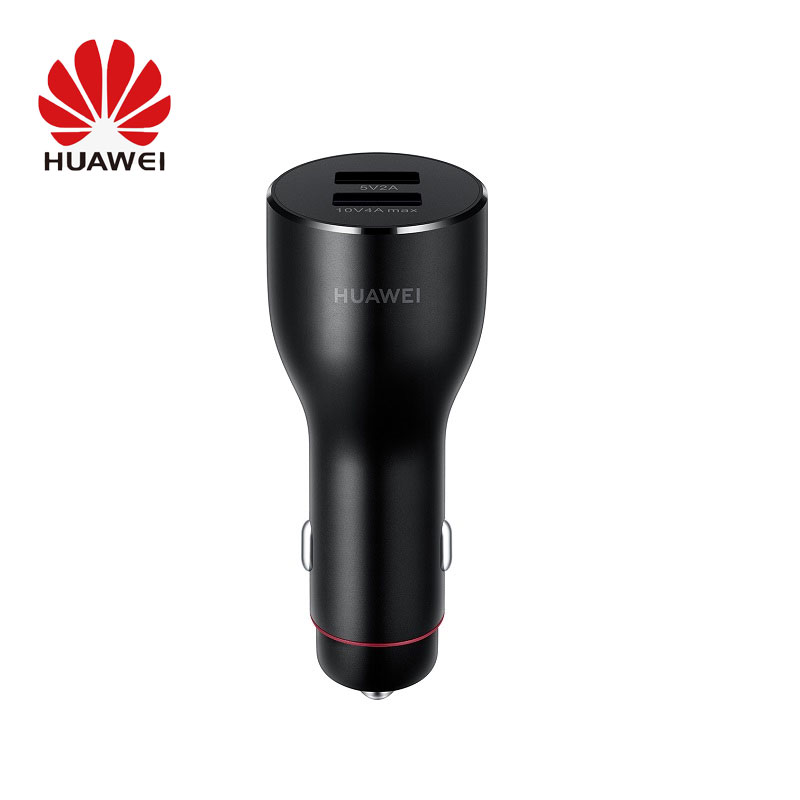 Originele Huawei CP37 Supercharge Autolader 2 40W Max 10V 4A Dual Usb 5A Type C Kabel Inbegrepen