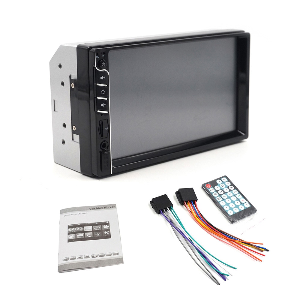 2 din PM5 Player Universal Bluetooth FM AM Rear View Camera 7 inch Auto Player MP5 Radio