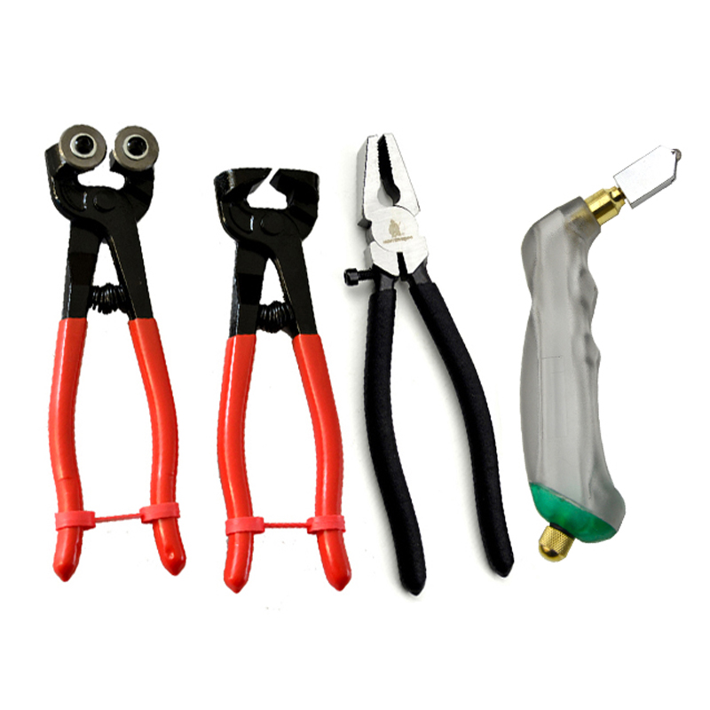 Glasschneider-Werkzeug-einstellen, Glasbruchpinzette, 20,3 cm, Mosaikzange und Fliesenzange, DIY-Handwerkzeuge, Endschneidezange zur Auswahl