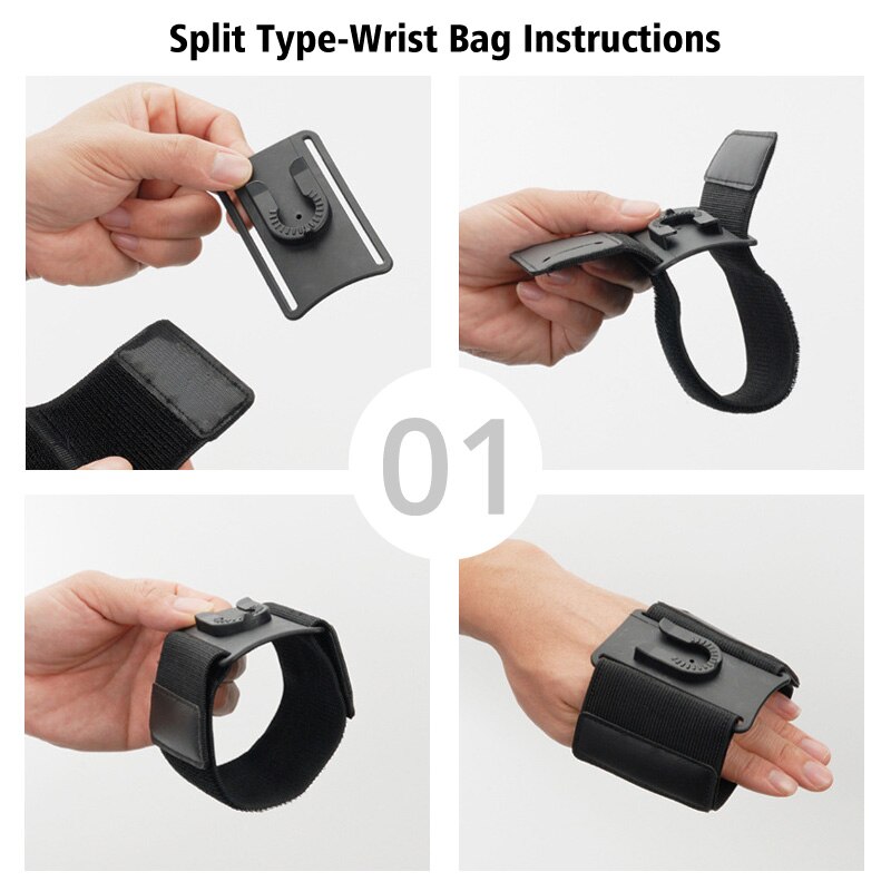 Removable Armband Holder for Mobile Phone Sport Bracelet Outdoor Wrist Smartphone Stand Arm Band for Samsung Xiaomi Support