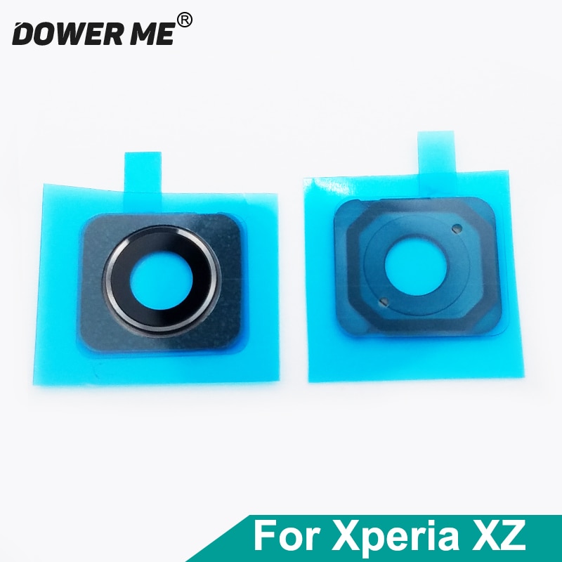 Dower Me Originele Terug Camera Lens Met Sticker Ring Voor Sony Xperia XZ F8332 F8331 Vervanging