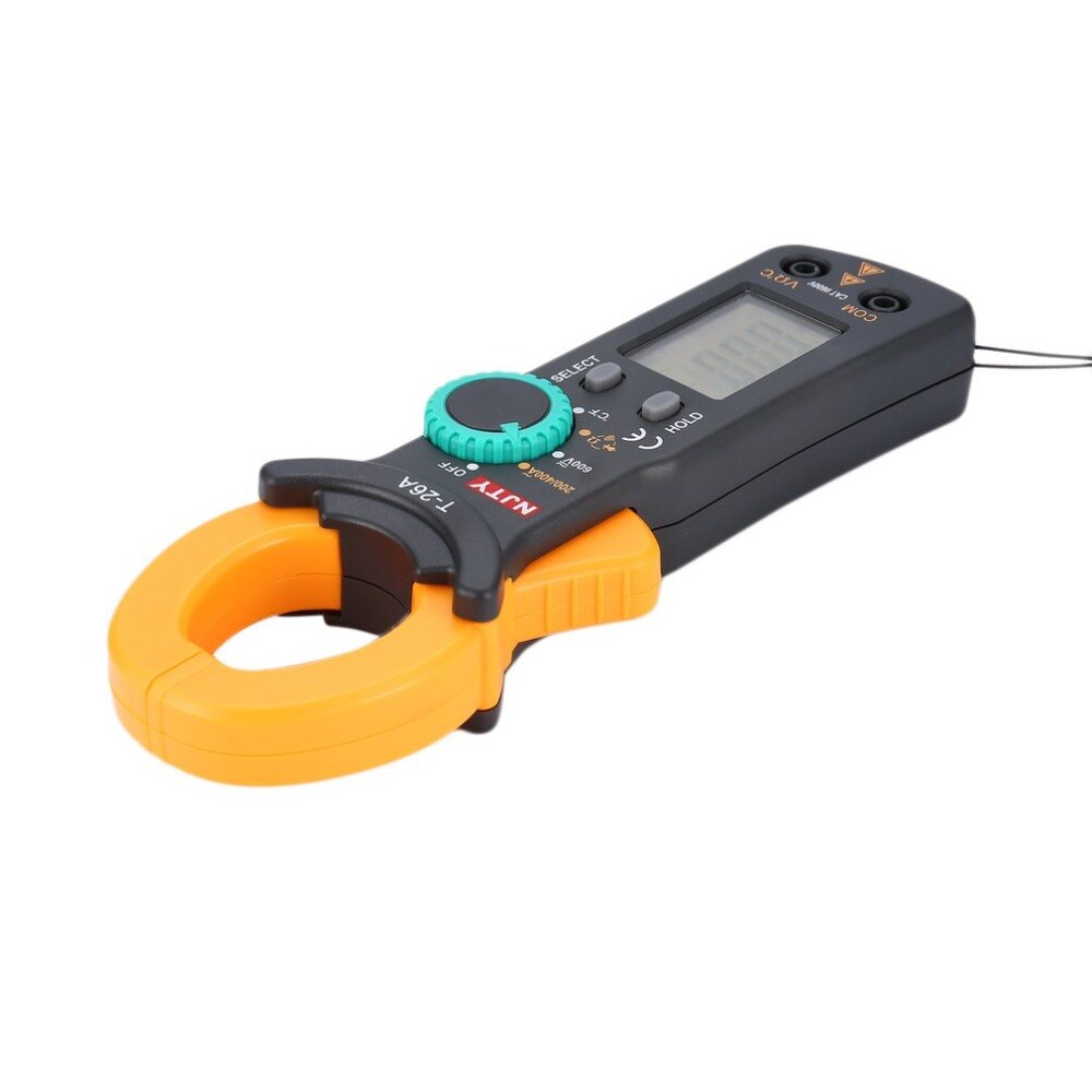 Digital klämmätare njty dc/ac volt amp ohm multimeter mini amperemeter strömspänningsmätare elektrisk mätare motståndsdiod