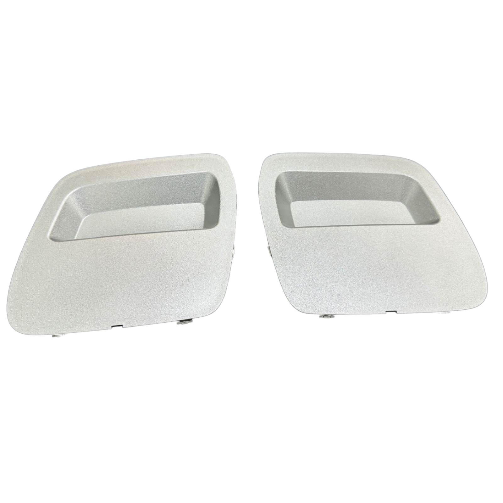 Front Bumper Tow Bar Eye Cover For Dacia Duster Left Right 2 Pcs Set Gray Or Black 620721430R 620724861R 511802392R: Dark Grey