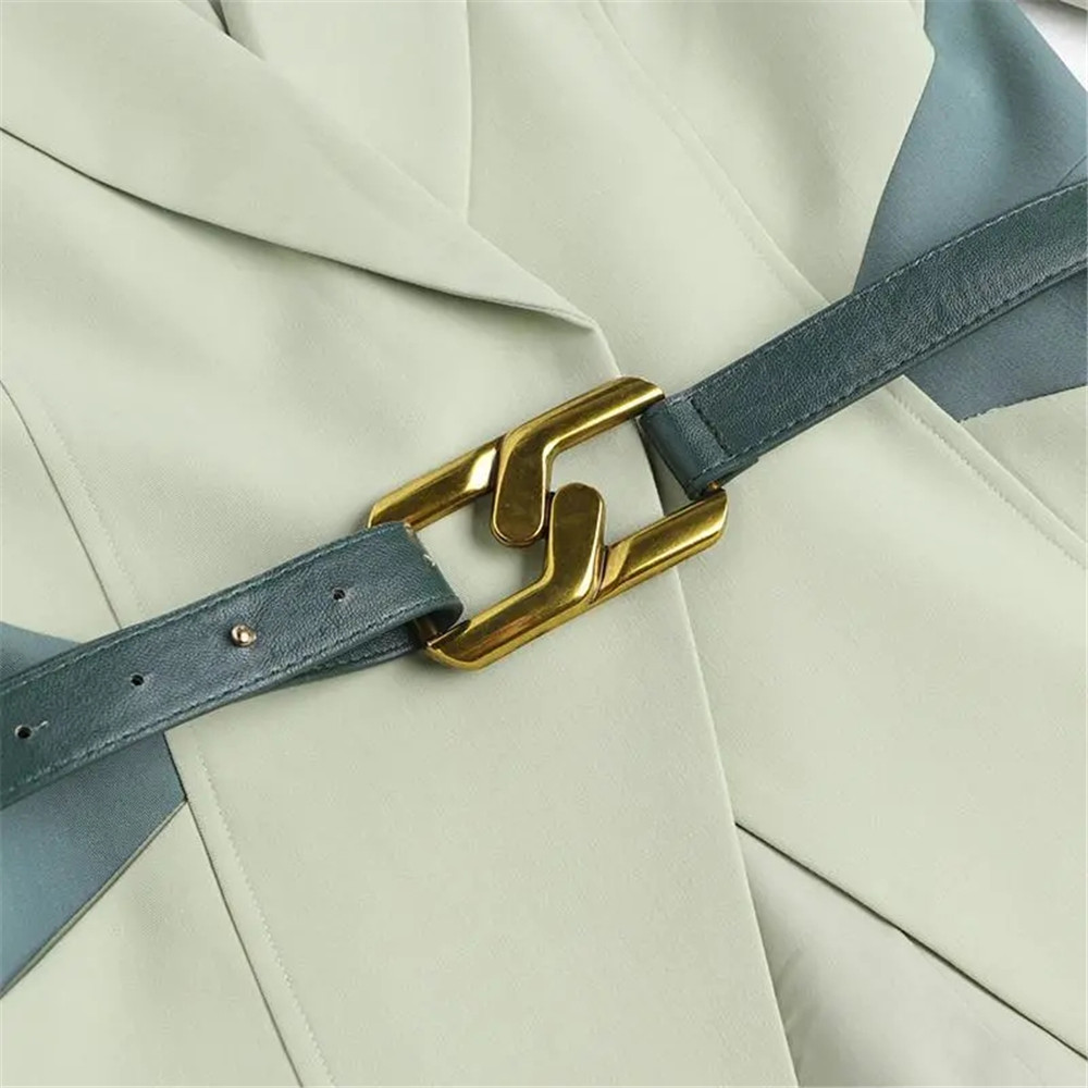 Office Ladies 2022 Spring Autumn Suit Jacket Skirt 2pcs Women'S Wear Korean Blazers Coat Dress Set