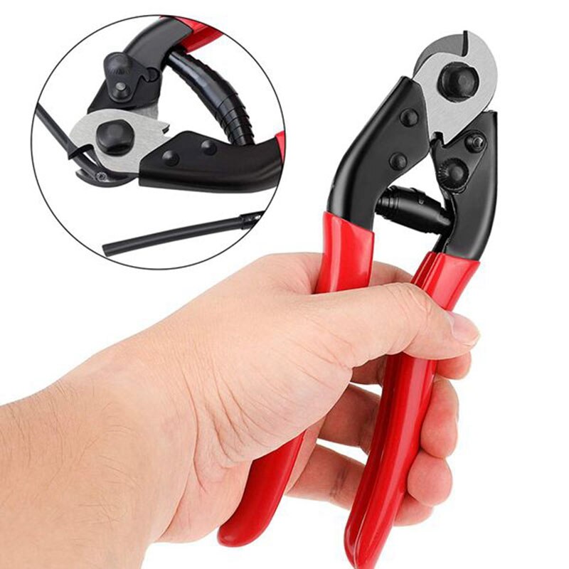 Bike Wire Cutter, Wire Cutter with Non-Slip Grips,Bicycle Brake Transmission Cable,Steel Wire Cutter,for Bicycle Cable