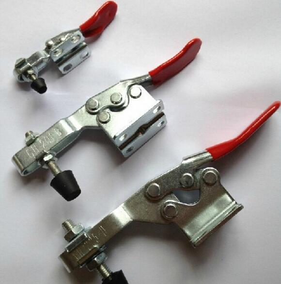 ,10pcs/lot Hand Tool Toggle Clamp 201, horizontal fixture, Rapid Fixture and clamping, Vise of CNC