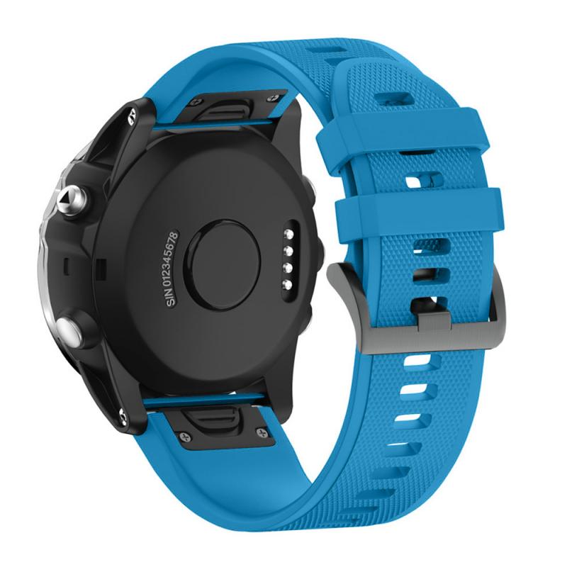 Silicone Strap For Garmin Fenix 3 3HR 5X 5X Plus Band Sport Bracelet Rubber Watchband Silicone Fitness Replacement Band