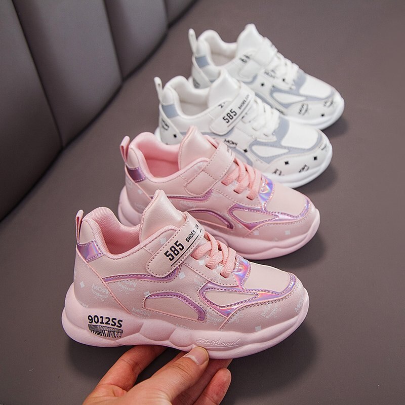 Girls' Shoes Spring and Autumn Children's Shoes Primary School Children's Casual Shoes Little Girls' Sports Shoes