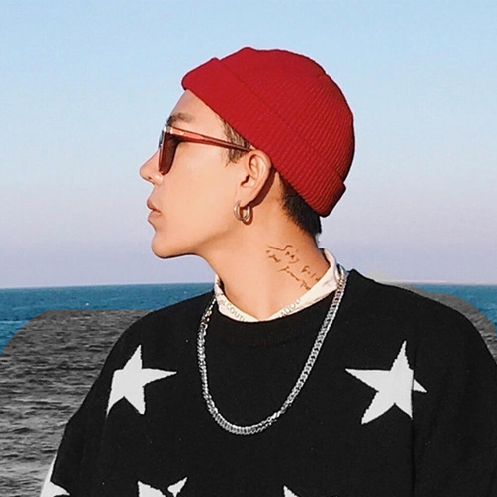 Hip Hop Hat Knitted Beanie Hat Bboy Sports Winter Vintage Cap Warm Dance Beanie Hats Hip-Hop Sailor Cap Beanie Cap