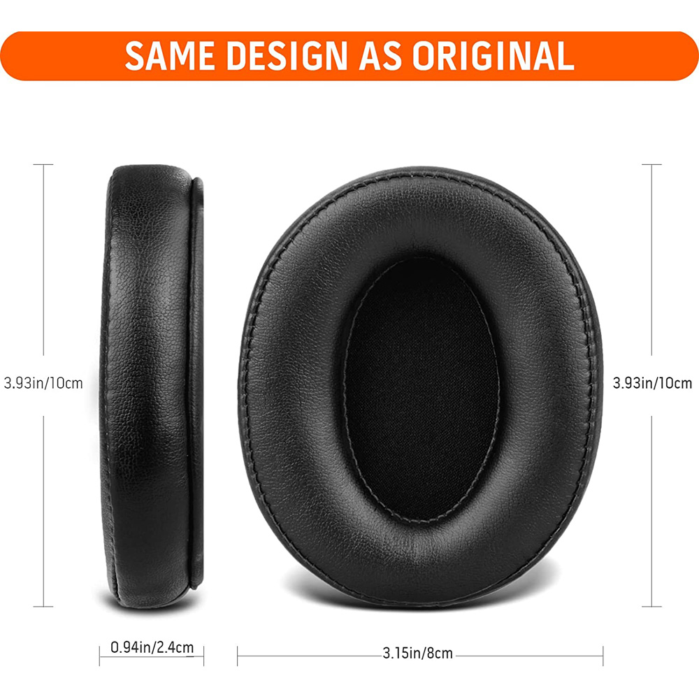 Vervanging Voor Sony Mdr 7506 Oorkussen Sony Mdr V6/Mdr V7/ MDR-CD900ST Eiwit Lederen Hoofdtelefoon Pads Fit Kussens