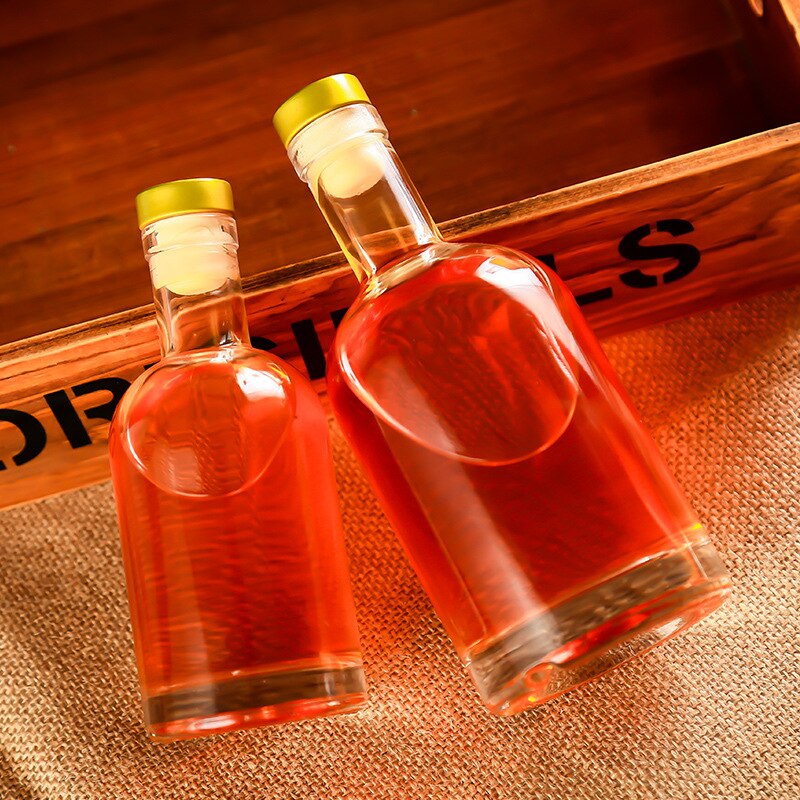 200ml-750ml Handmade Vodka Wine Bottle Fruit Wine Bottle Sake Rice Hip Flask Tea-Seed Oil Spice Jar Keep Fresh