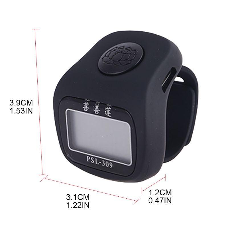 Portable 7-channel 6-digit LCD Display Bluetooth Smart Electronic Counter USB Charging Decompression Relaxation Finger Toy for M