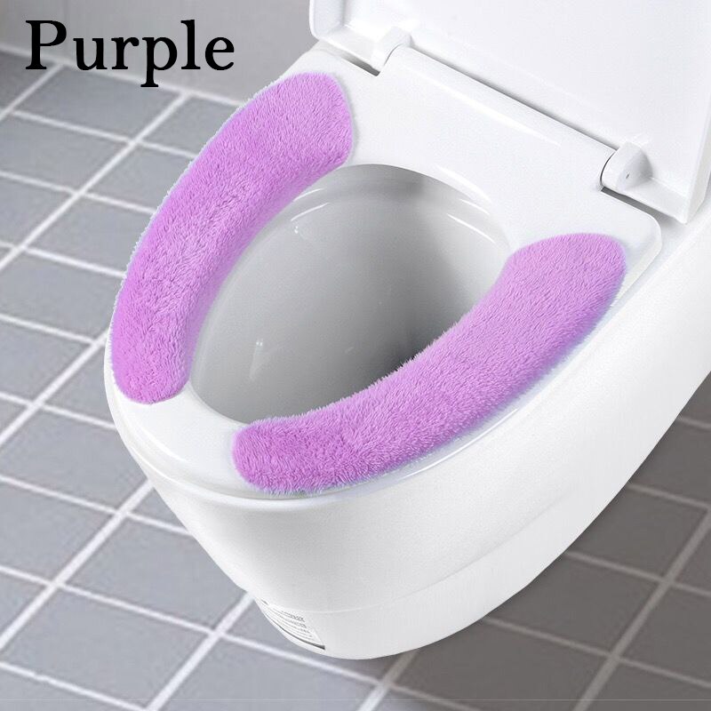 Insun Pluche Stretch Toilet Deksel Cover en Tank Cover voor Badkamer