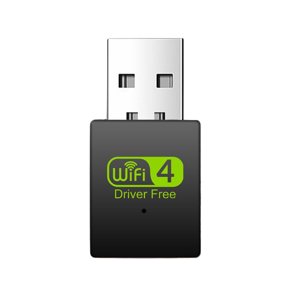 300Mbps Wifi Adapter Driverless Draadloze Ontvanger Netwerkkaart Usb Wifi Zender Mini Gratis Drive Signaal Ontvangers: Default Title