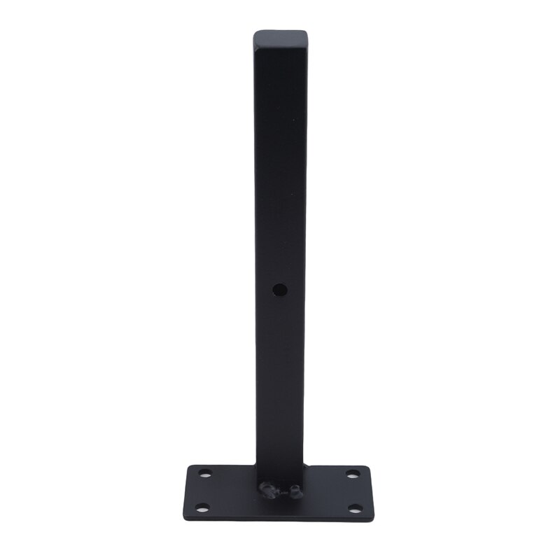 Wooden Metal Straight Bracket Durable Fixed Tray Shelf Wall Accessories Microwave Shelf Triangle Wall Brackets: square tube 20cm