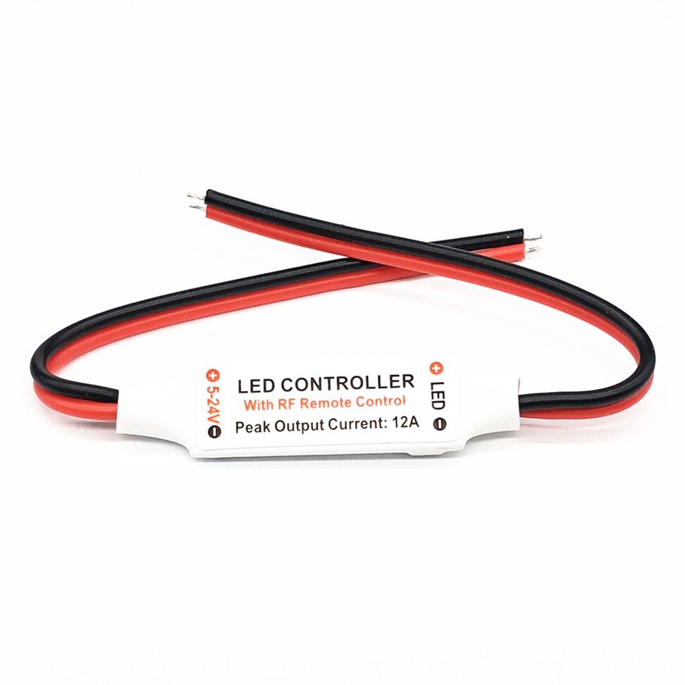 Dc 12V Led Controller 11key 12V Rf Draadloze Afstandsbediening Voor Ledstrip Licht 2835 5050 5630