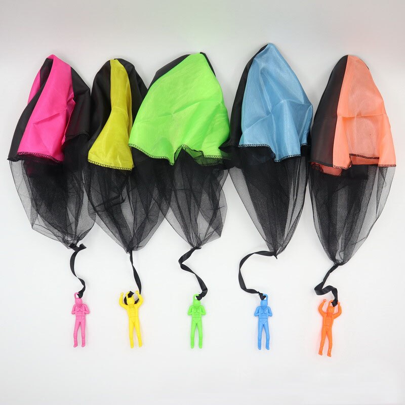 Hand Gooi Mini Soldaat Parachute Speelgoed Indoor Outdoor Games Voor Kids Fun Sport Educatief Grappig Speelgoed