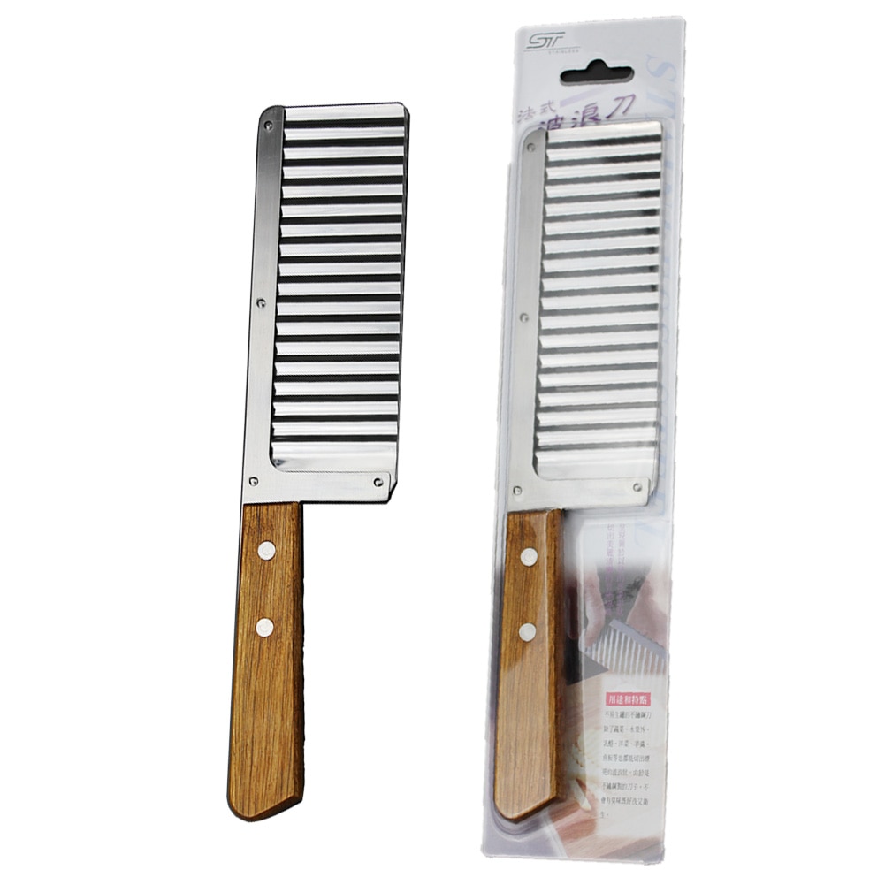 Kitchen stainless steel wave knife vegetable and fruit wave knife kitchen slicer tool household cutting tool kit