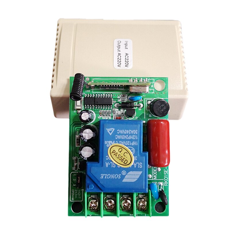 AC 220 V 30A Lange Afstand Afstandsbediening Schakelaar 200-3000 m Ver Weg RF Draadloze Afstandsbediening Schakelaar voor waterpomp LED Motor 2500 W