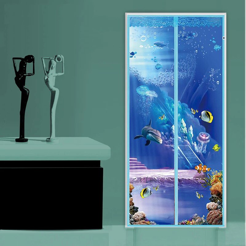 Magnetic Bug Screen Door Summer Anti-mosquito Mesh Magnet Magnetic Insect Screen For Doors
