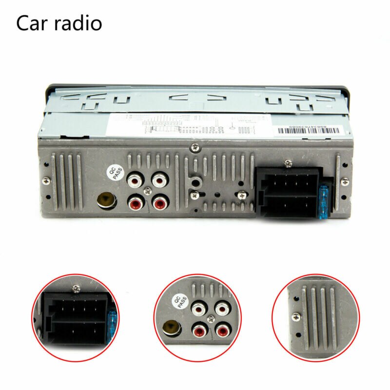 Car Radio Bluetooth Stereo MP3 Player USB/SD/FM Head Unit Non CD Phone Charging