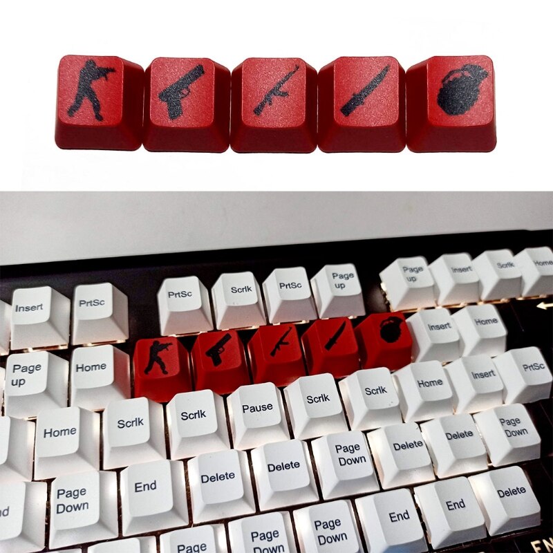 PBT Keycap OEM Profile Dye-sub Key Button Replacem... – Grandado