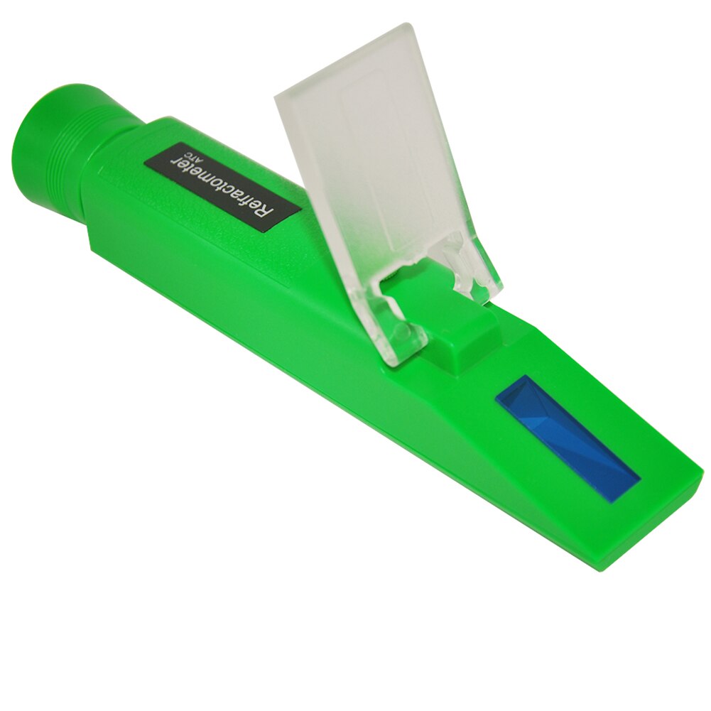 0-32% Measure Range Handheld Brix Meter Candy Concentration Meter Refractometer Optical Sugar Food Beverages ATC Content Tester