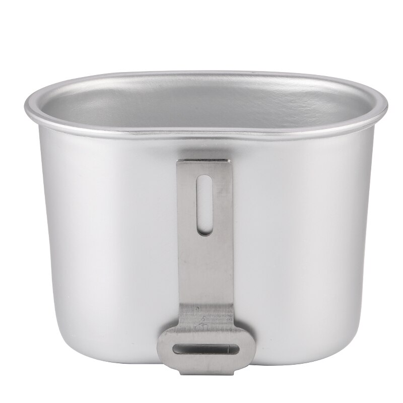 Tiartisan Outdoor Camping Aluminium Kantine Cup 700Ml Amy Kantines Cook Cup Met Inklapbare Handgreep Voor Bbq Reizen