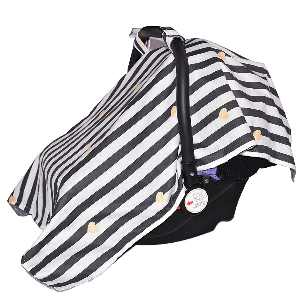 Coverups are perfect for keeping your baby safe from germs, insects, wind and prying hands Multifunction baby car seat cover