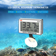 0 °C Om 50 °C Lcd Digital Fish Tank Aquarium Thermometer Dompelpompen Water Temperatuur Meter 0C ~ 50C Hoge/ lage Temperatuur Alarm