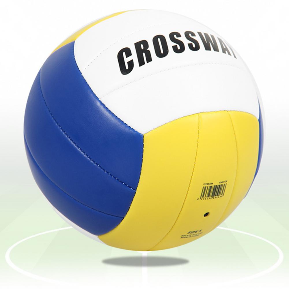 Crossway-pelota de voleibol para entrenamiento de niños y adultos, resistente al desgaste de voleibol, a prueba de fugas, alta elasticidad, n. ° 5, deportiva suave para Fitness
