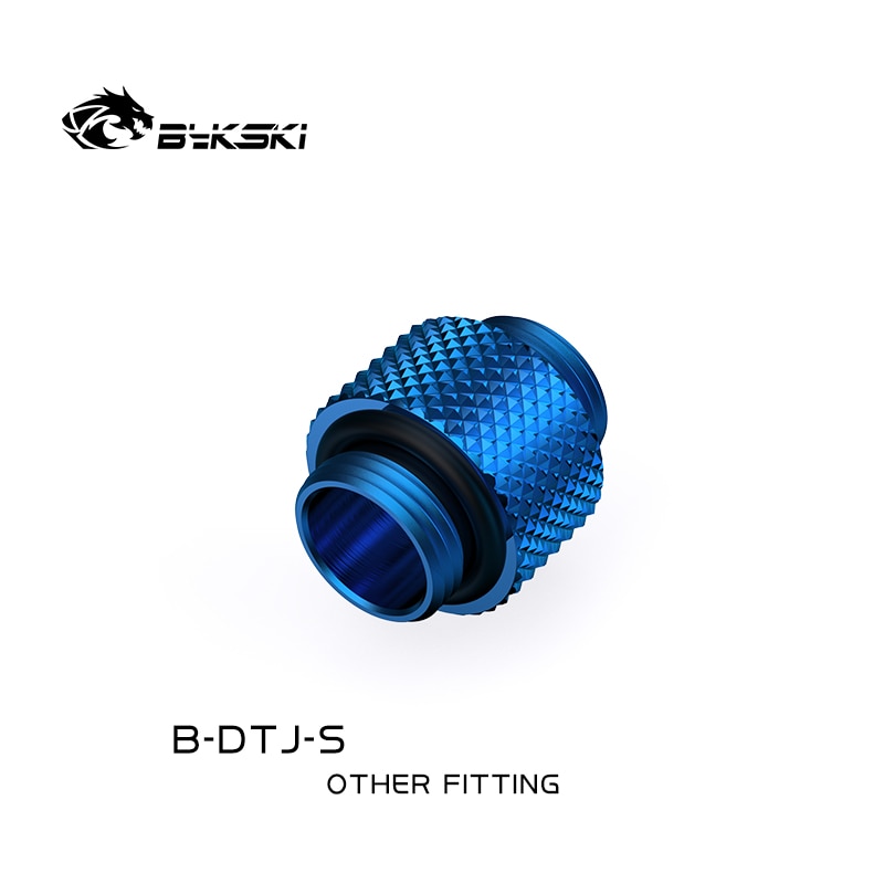 BYKSKI G1/4'' to G1/4'' Dual External Thread Connection Male to Male adapter thread 4.5MM connector for water cooling