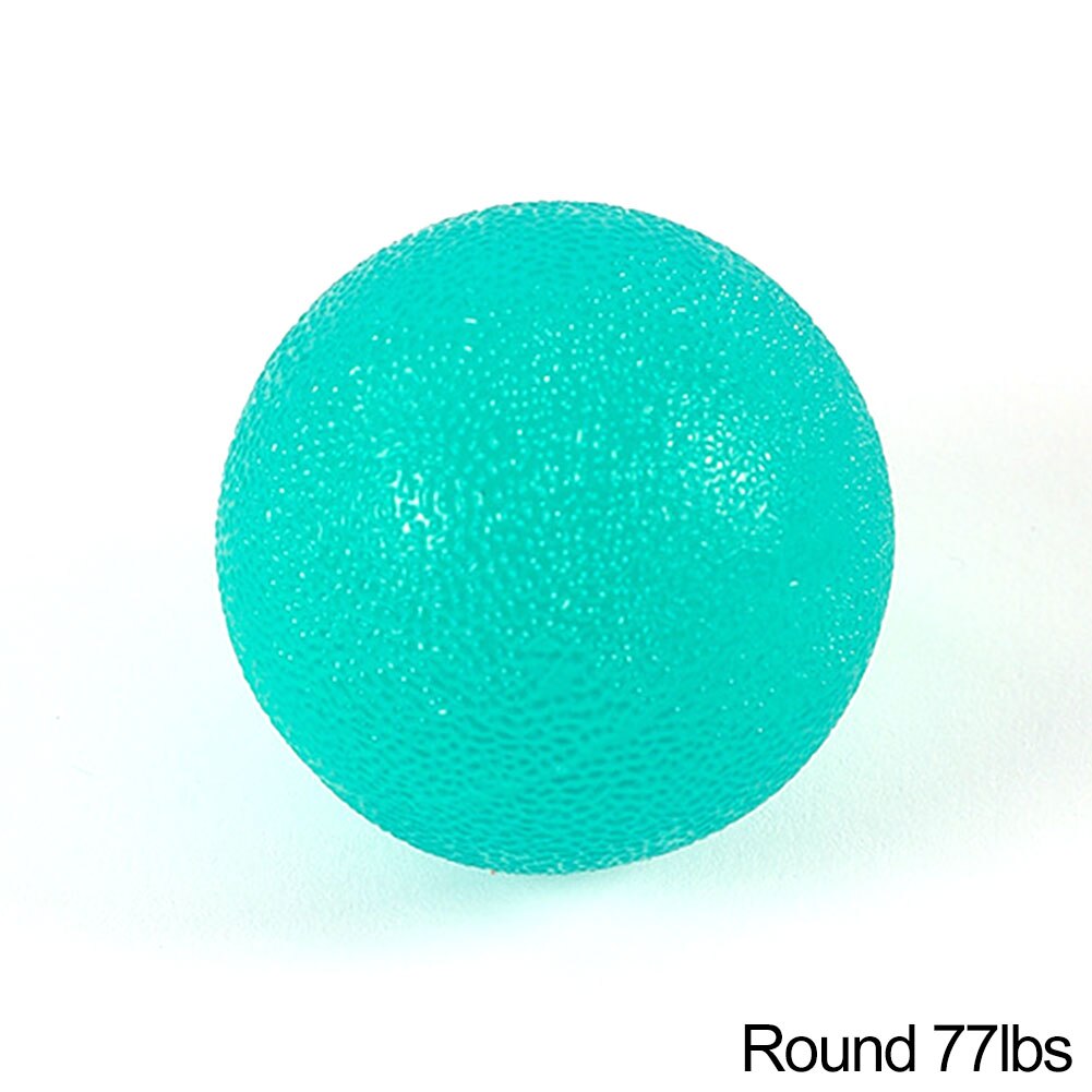 Bola de silicona para agarre de mano, expansor de mano para acondicionamiento físico, ejercitador de músculos pesados, entrenador de recuperación: Round 77lbs