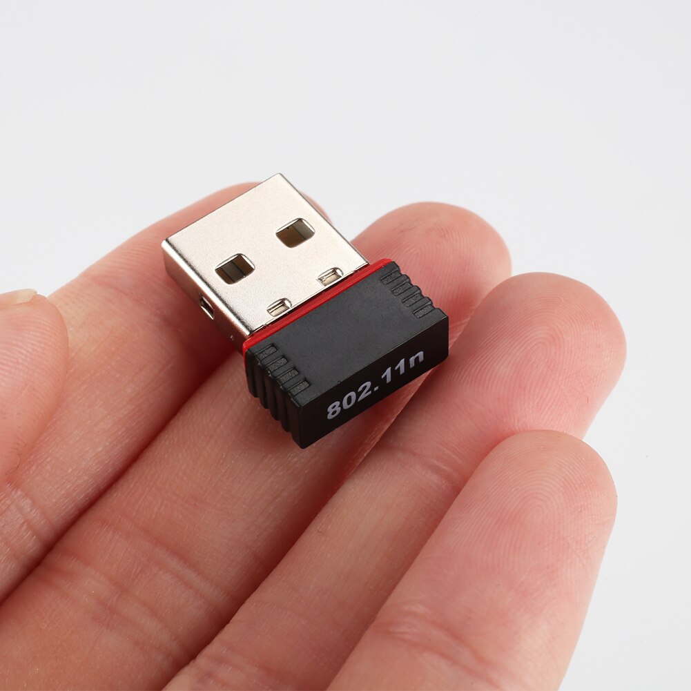 Gorąca sprzedaż 150 mb/s adapter Wi-Fi klucza USB robić komputera PC bezprzewodowa mysz głośnik muzyka odbiornik Wi-Fi