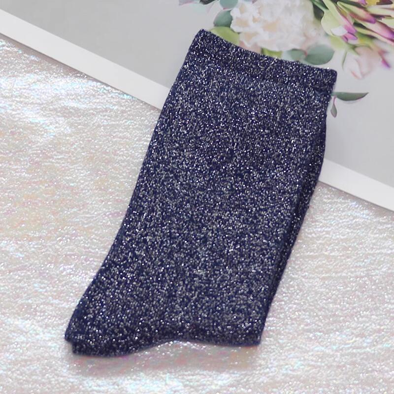 29 kleuren Mode sexy glanzende sokken Koreaanse stijl Goud zilver zijden sokken Luxe Damessokken van: GRIJS