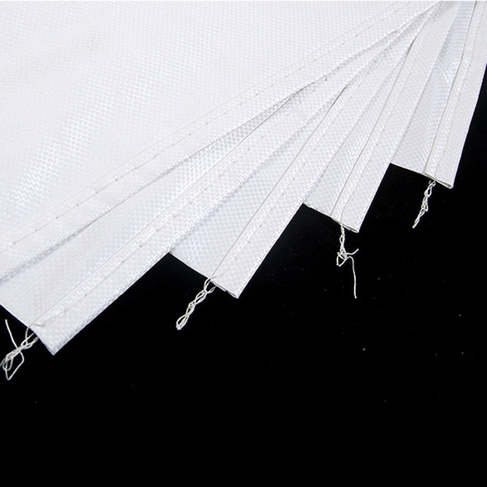 10PCS Empty Flood Control Sandbag Thick Plastic Fabric Heavy Duty Fire Brigade Flood Sacks Sandbag For Property Home