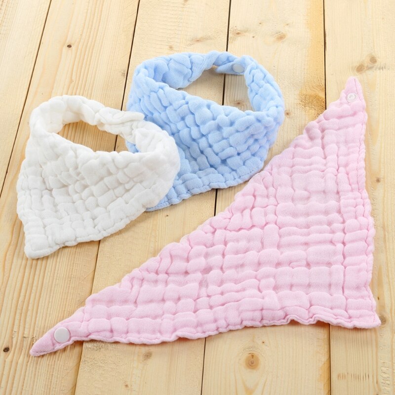 Bavaglino per neonato bavaglino per bambini bavaglino per asciugamano Saliva in misto cotone Bandana per alimentazione
