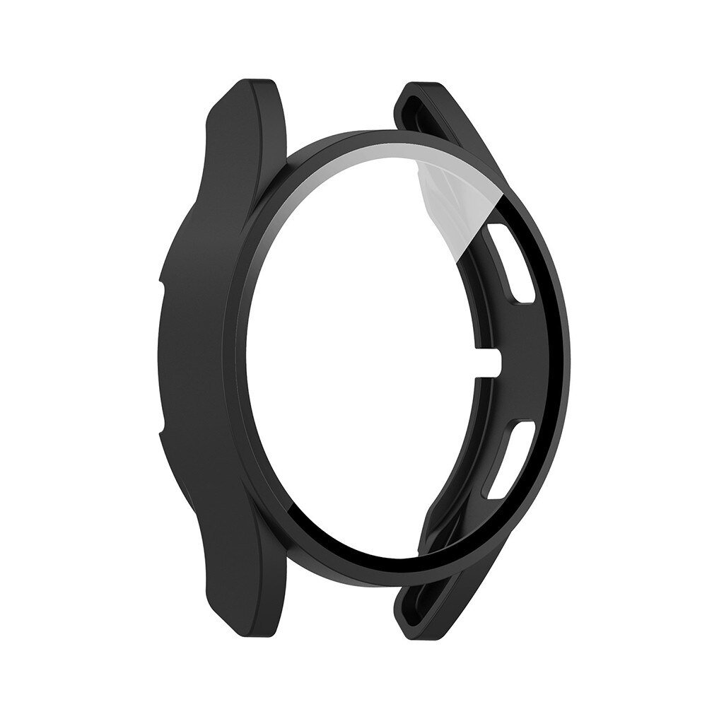 Szkło hartowane etui na komputer do Samsung Galaxy Watch 4 Watch4 40mm 44mm SmartWatch osłona ekranu odporna na wstrząsy osłona ochronna Funda: Black / 40mm